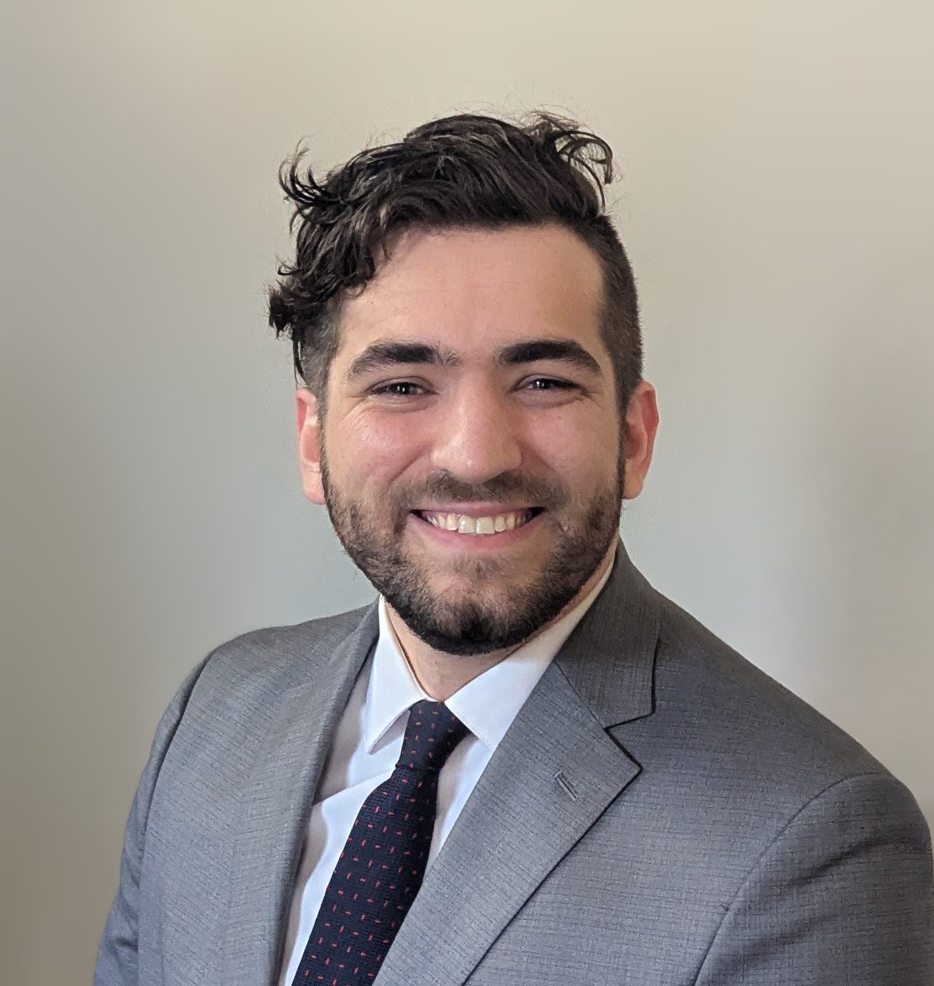 Brandon Rosales smiling portrait